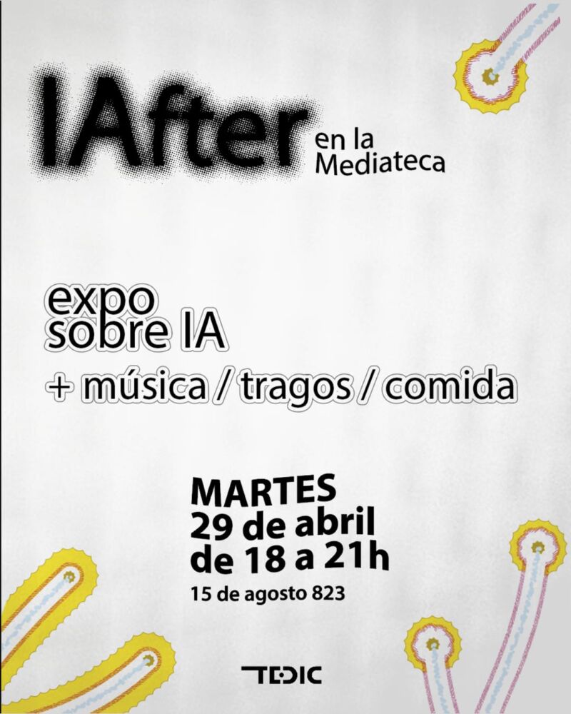 Flyer del evento IAfter..